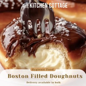 6 Pcs Boston Filled Doughnuts