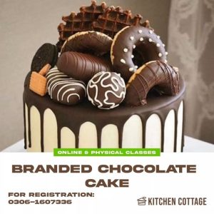 Branded Chocolate Cake